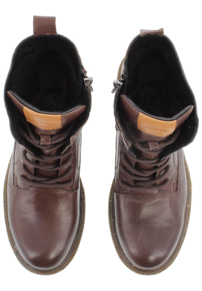 Libelle Stiefelette Nappaleder Dunkelbraun