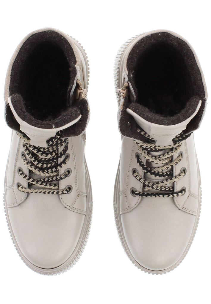 Libelle Stiefelette Nappaleder Hellbeige