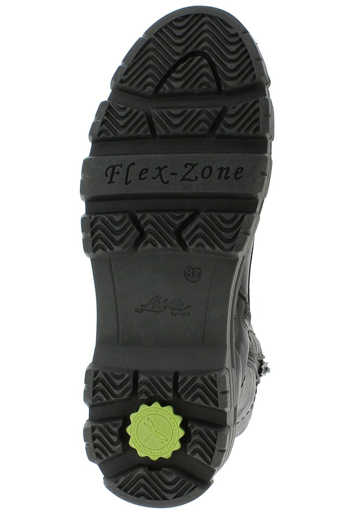 Libelle Stiefelette Nappaleder Schwarz