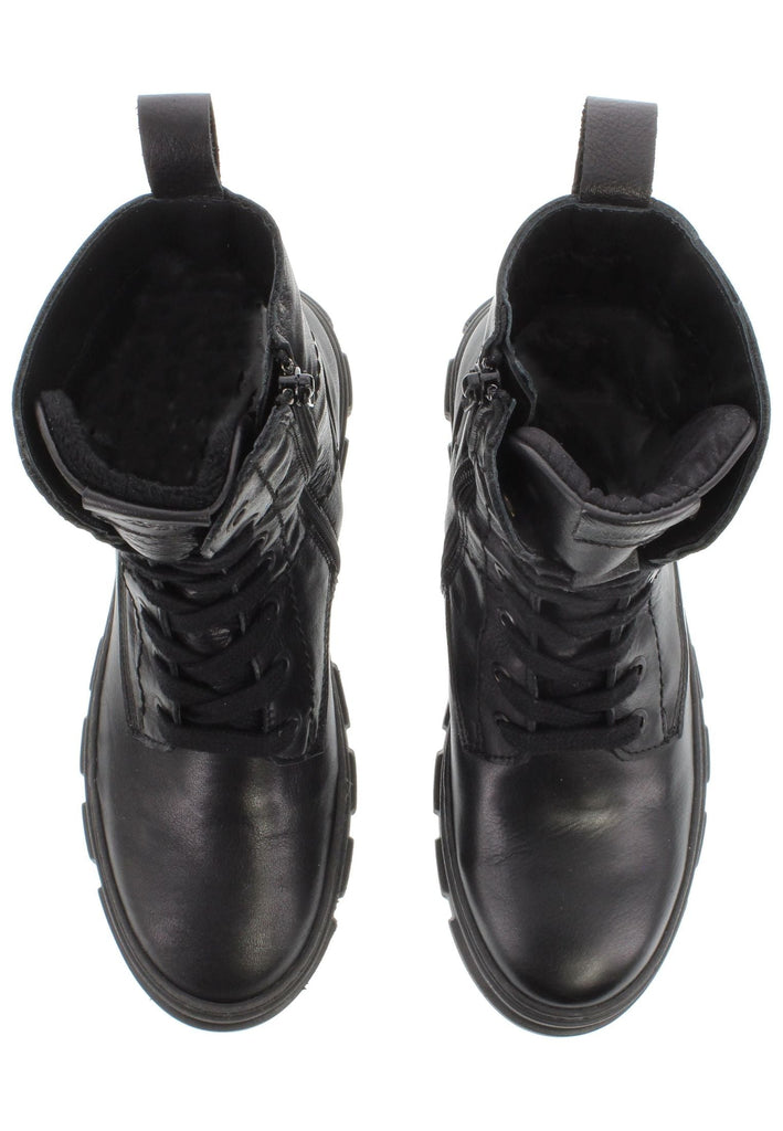 Libelle Stiefelette Nappaleder Schwarz