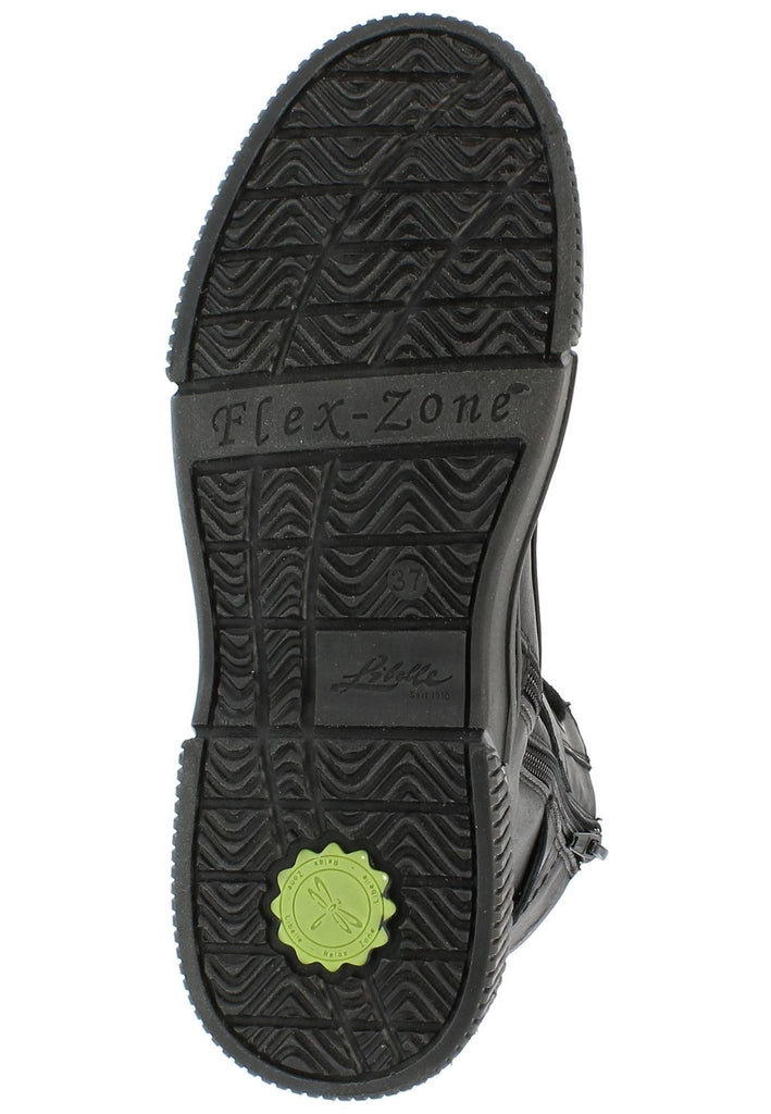 Libelle Stiefelette Nappaleder Schwarz