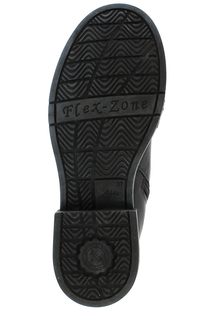 Libelle Stiefelette Nappaleder Schwarz