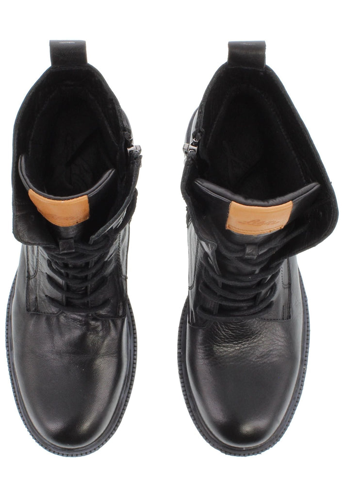 Libelle Stiefelette Nappaleder Schwarz