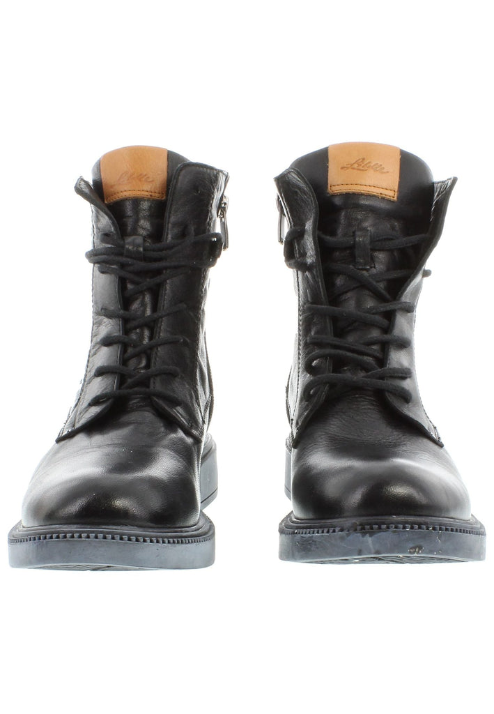 Libelle Stiefelette Nappaleder Schwarz