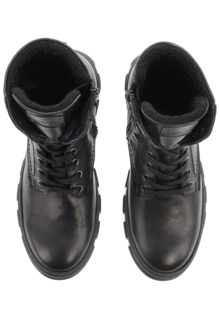 Libelle Stiefelette Nappaleder Schwarz Warmfutter