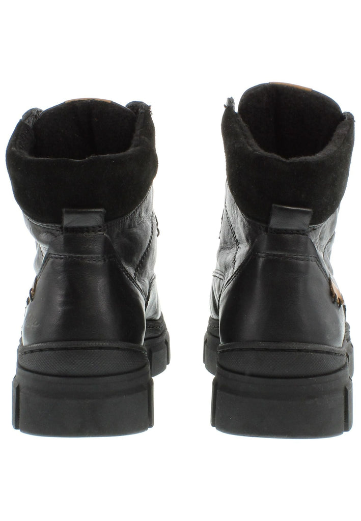 Libelle Stiefelette Nappaleder Schwarz Warmfutter