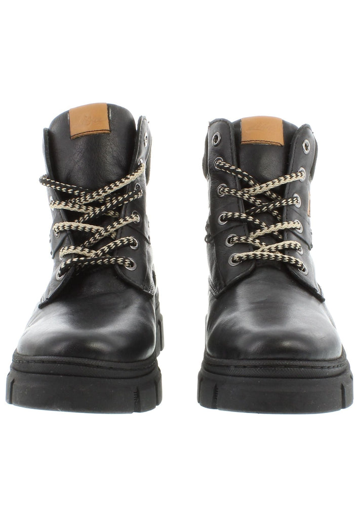 Libelle Stiefelette Nappaleder Schwarz Warmfutter