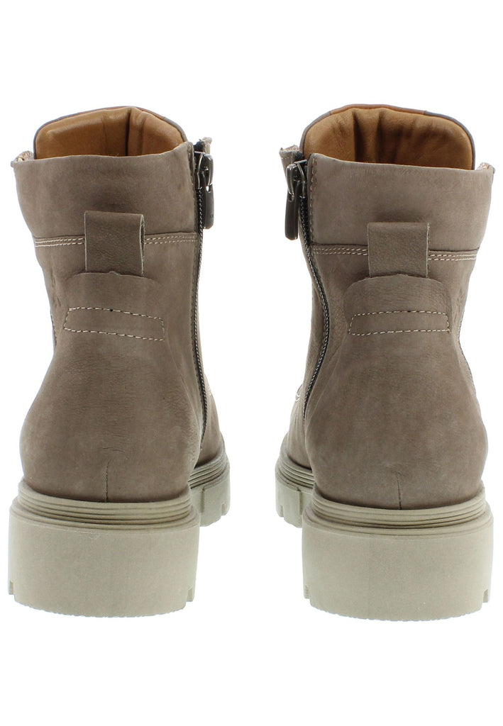 Libelle Stiefelette Nubukleder Hellbraun