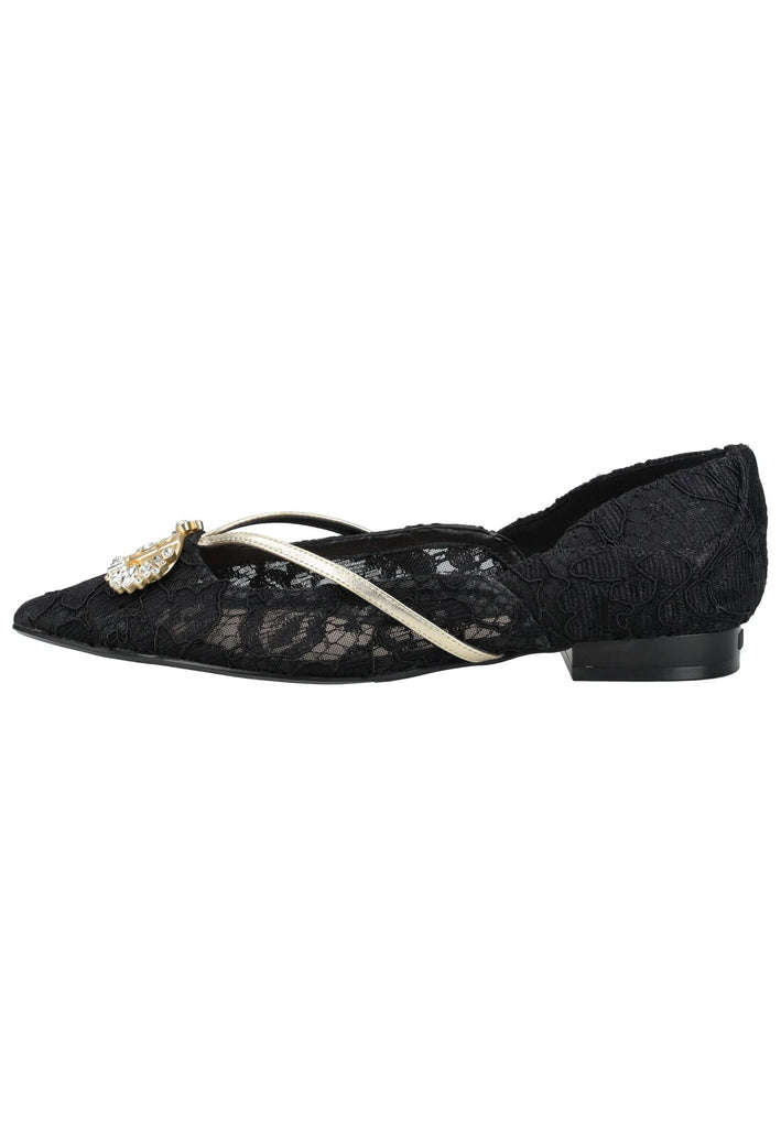 Ballerinas Liu Jo Ballerinas Polyester Schwarz/Gold