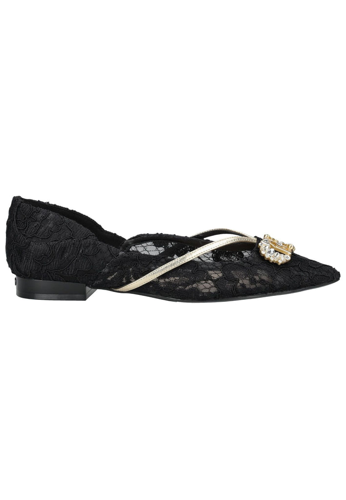 Liu Jo Ballerinas Polyester Schwarz/Gold