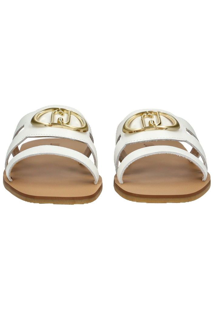 Liu Jo Pantoletten Leder Weiß