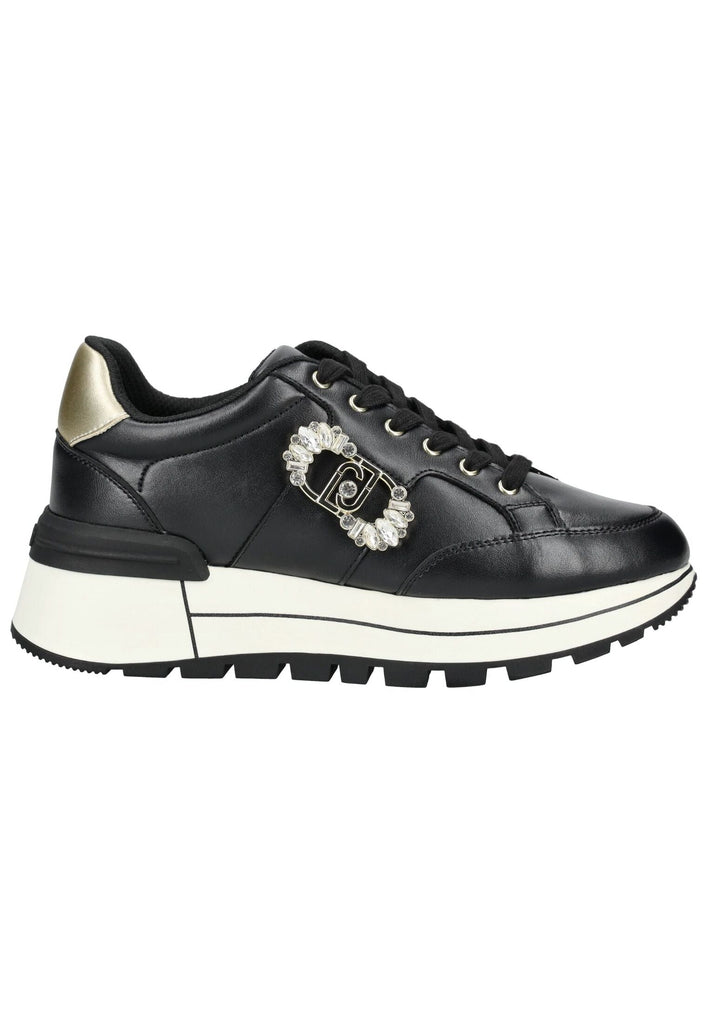 Liu Jo Sneaker Leder Schwarz/Gold