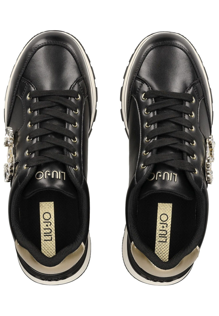 Liu Jo Sneaker Leder Schwarz/Gold
