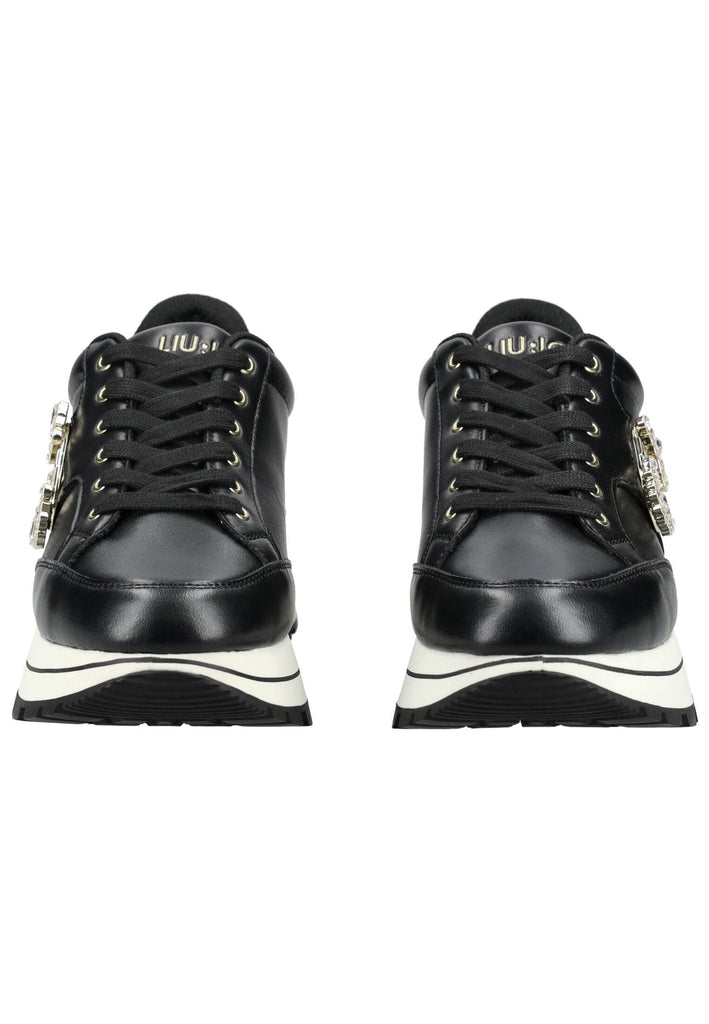 Liu Jo Sneaker Leder Schwarz/Gold
