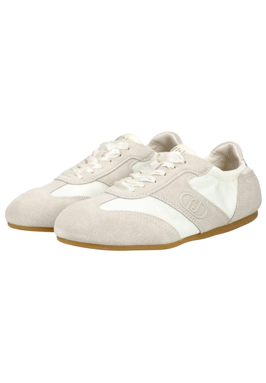 Liu Jo Sneaker Leder/Textil Weiß/Beige