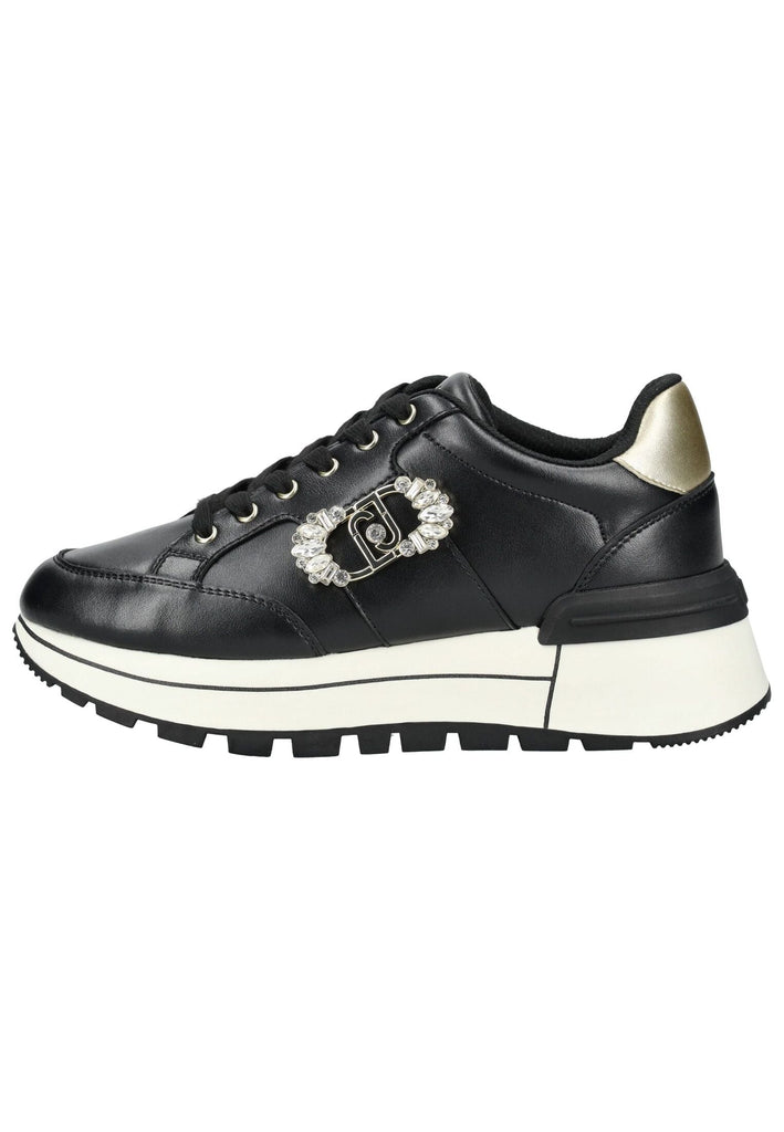 Sneaker Liu Jo Sneaker Leder Schwarz/Gold