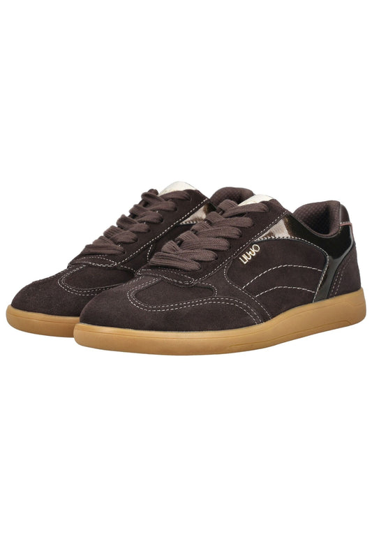 Liu Jo Sneaker Veloursleder Mokka