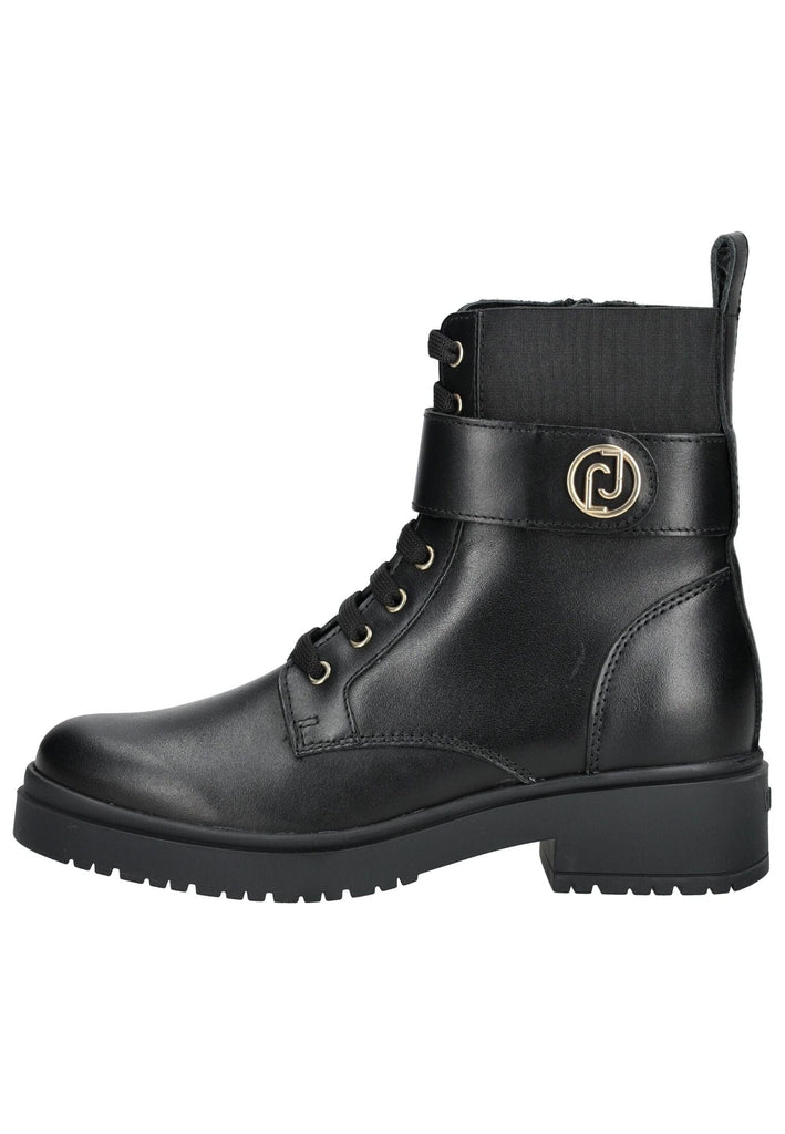 Liu Jo Stiefelette Leder/Textil Schwarz