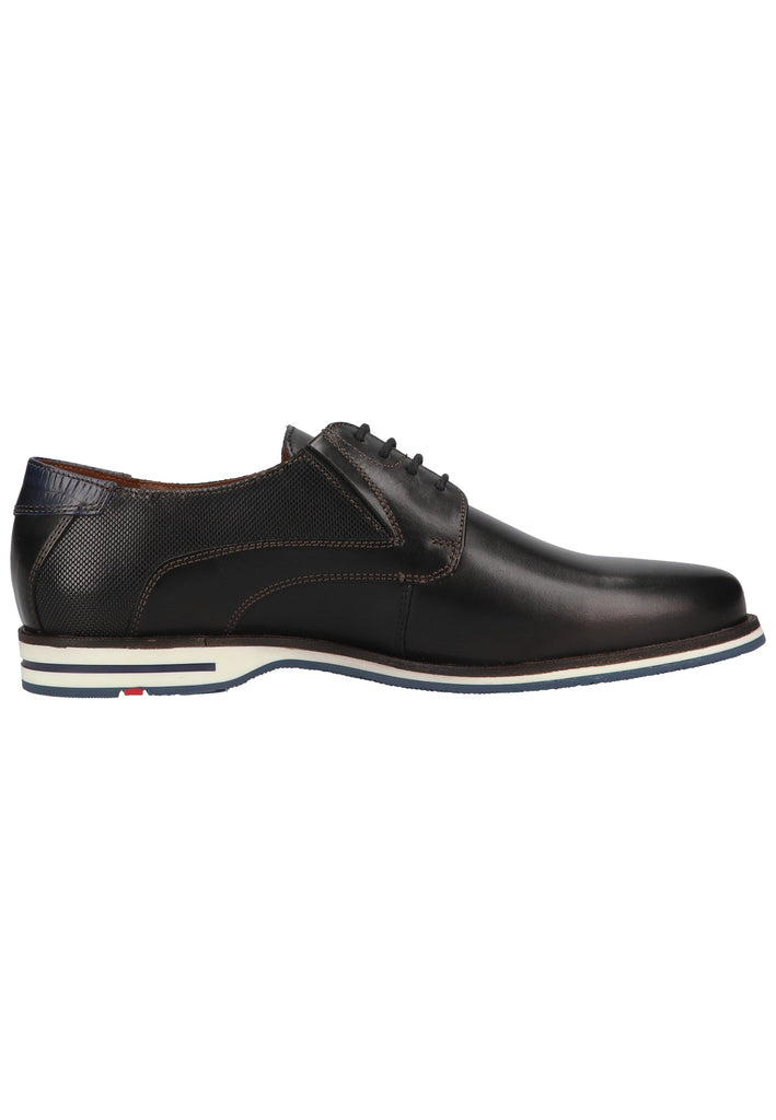 Lloyd Businessschuhe Glattleder Schwarz/Blau