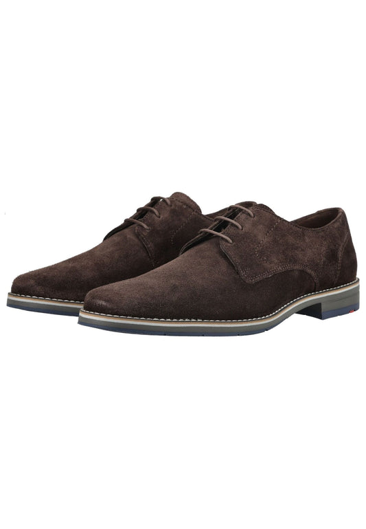 Lloyd Businessschuhe Veloursleder Dunkelbraun