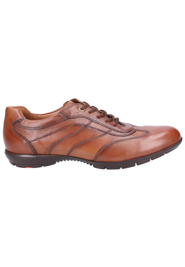 Lloyd Halbschuhe Glattleder Cognac