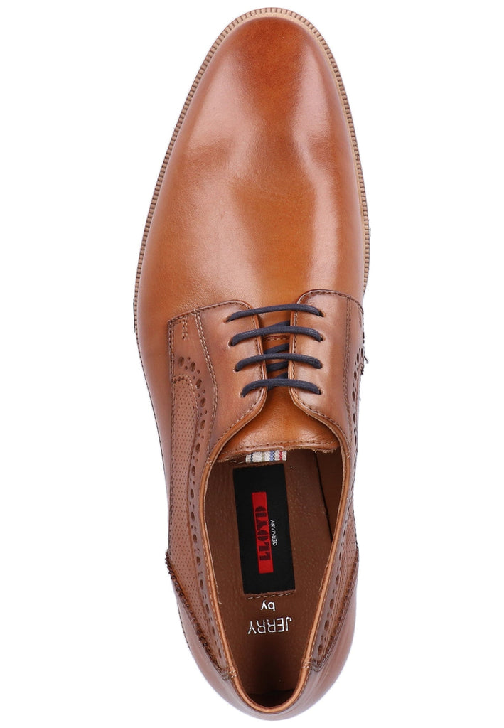 Lloyd Halbschuhe Glattleder Cognac