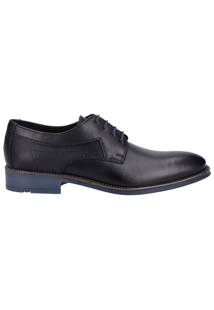 Lloyd Halbschuhe Glattleder Schwarz/Blau