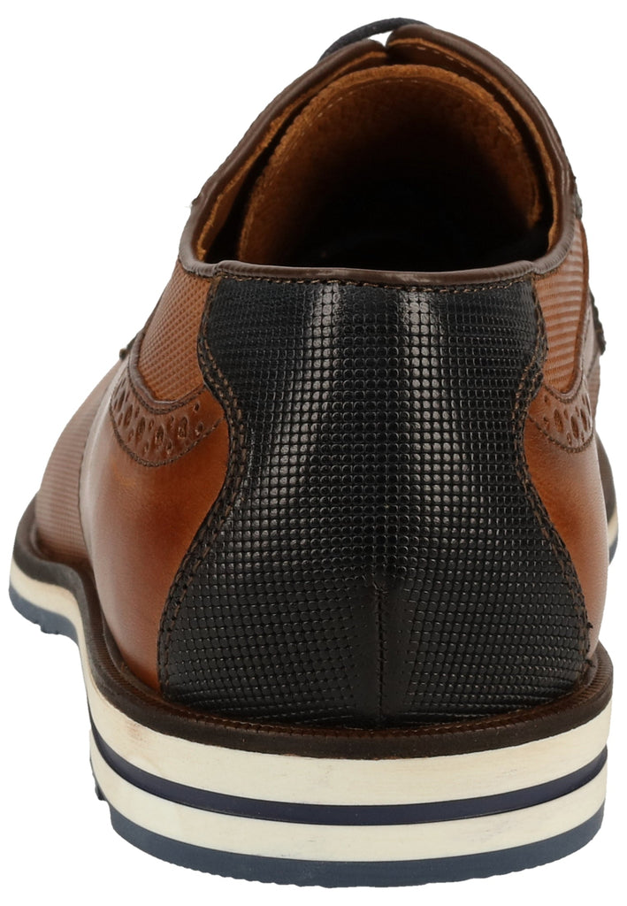 Lloyd Halbschuhe Leder Cognac
