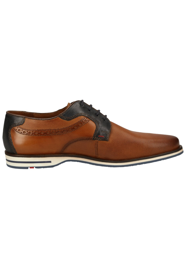 Lloyd Halbschuhe Leder Cognac