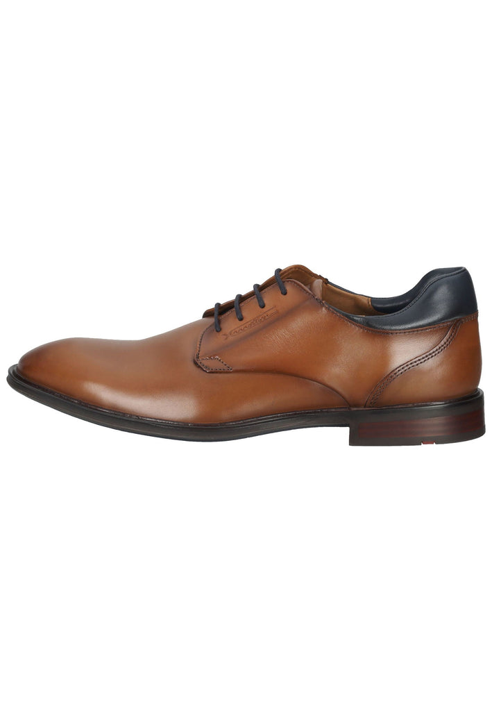 Halbschuhe Lloyd Businessschuhe Glattleder Cognac