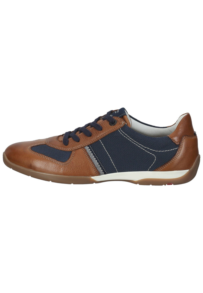 Halbschuhe Lloyd Halbschuhe Leder/Textil Braun/Blau