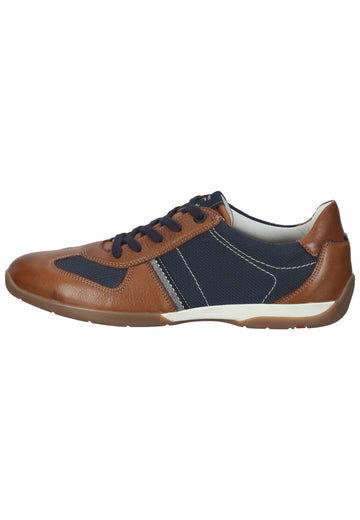 Halbschuhe Lloyd Halbschuhe Leder/Textil Braun/Blau