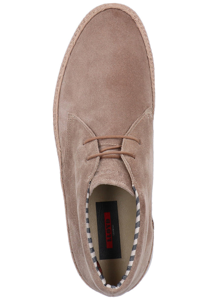 Lloyd Halbschuhe Veloursleder Beige