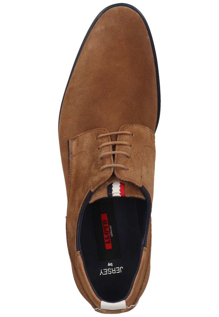 Lloyd Halbschuhe Veloursleder Braun/Blau