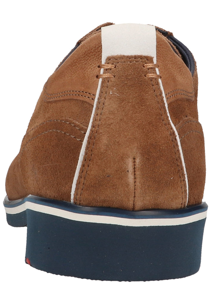Lloyd Halbschuhe Veloursleder Braun/Blau