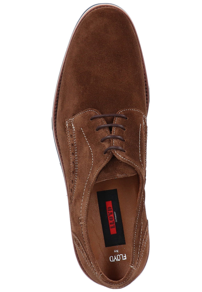 Lloyd Halbschuhe Veloursleder Cigar