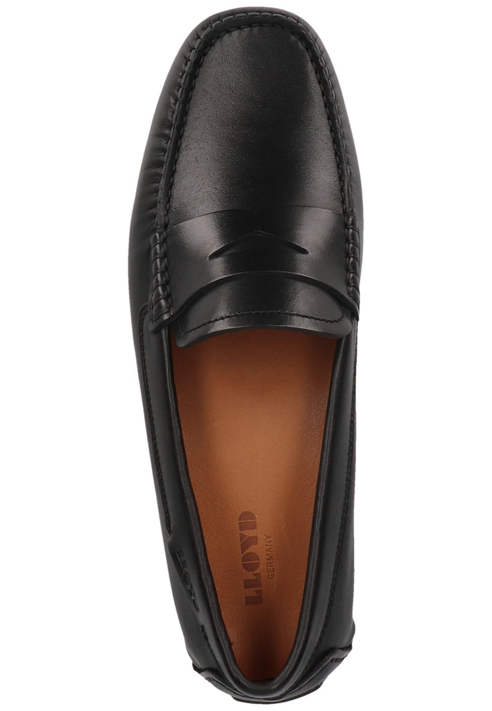 Lloyd Mokassin Glattleder Schwarz