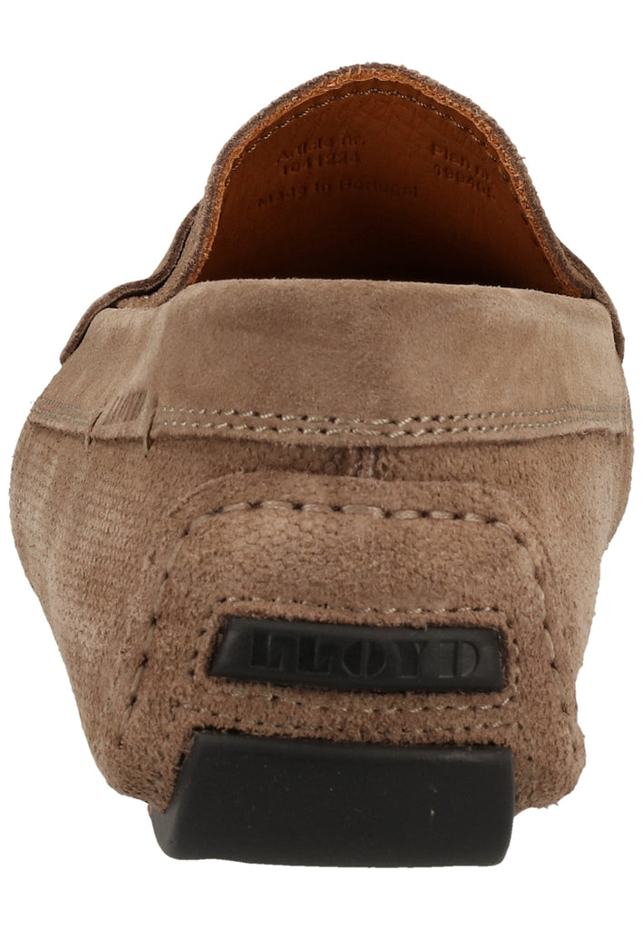 Lloyd Mokassin Veloursleder Taupe