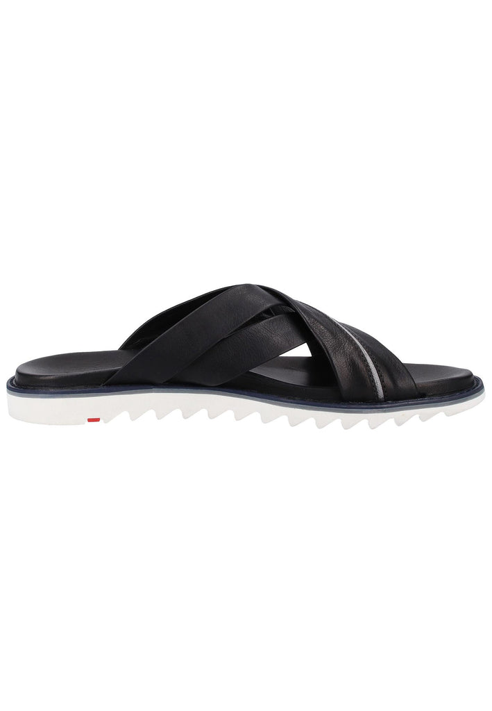 Lloyd Pantoletten Glattleder Schwarz