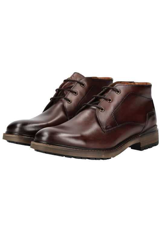 LLOYD SELECTED Businessschuhe Leder Dunkelbraun Warmfutter
