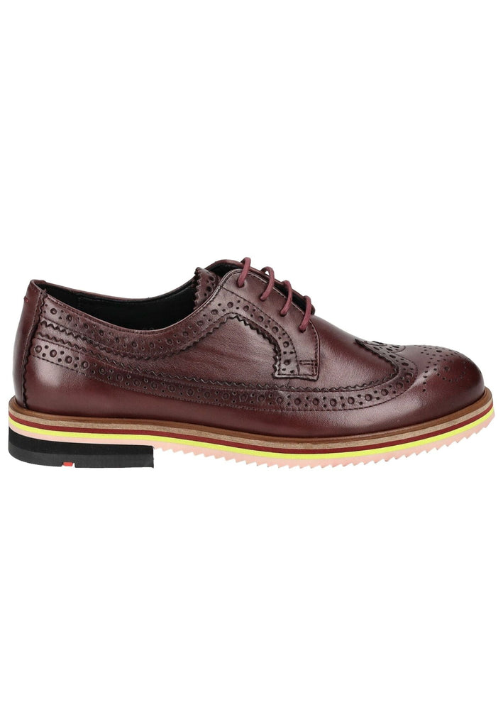 LLOYD SELECTED Halbschuhe Glattleder Cherry