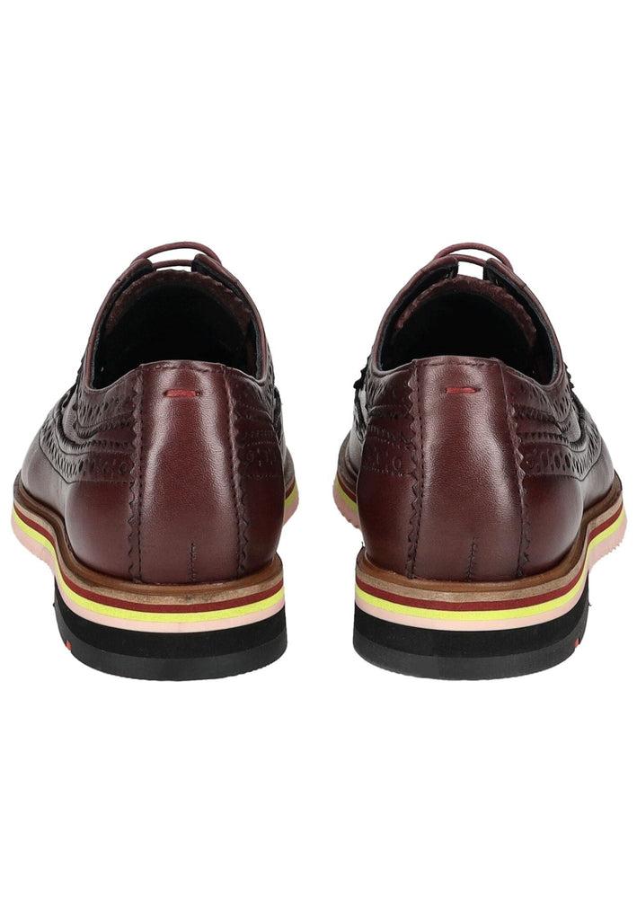 LLOYD SELECTED Halbschuhe Glattleder Cherry