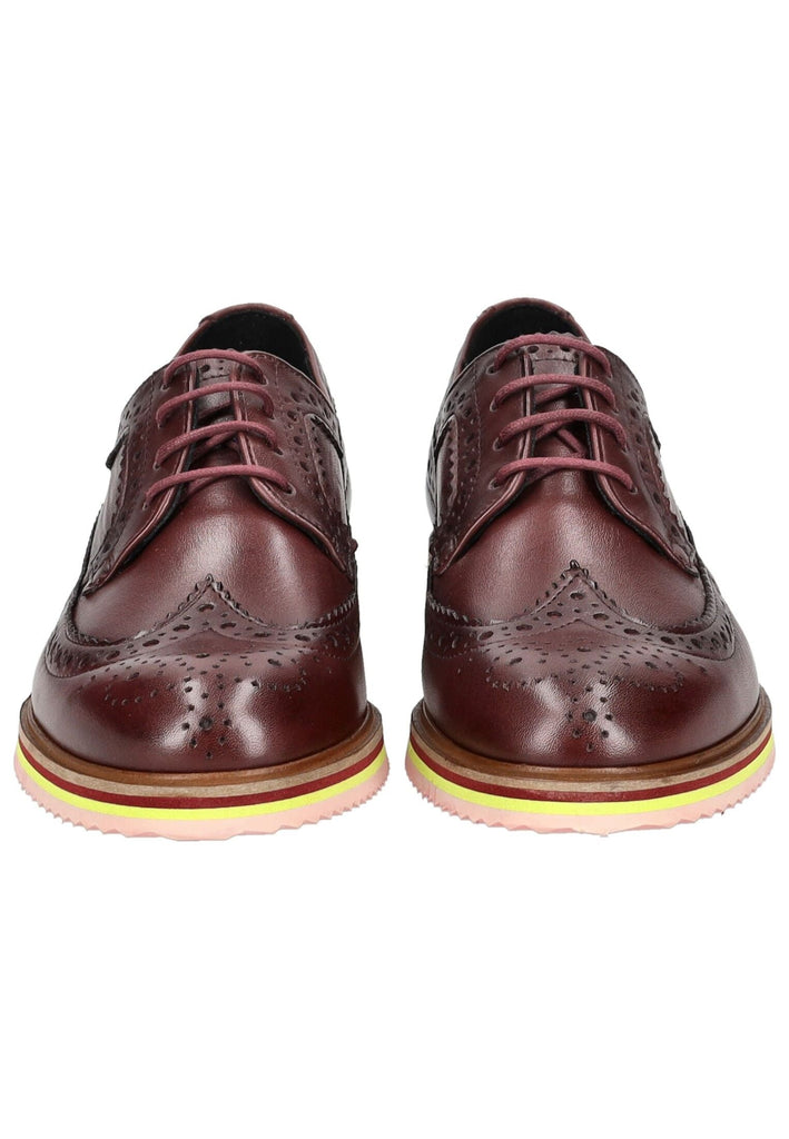LLOYD SELECTED Halbschuhe Glattleder Cherry