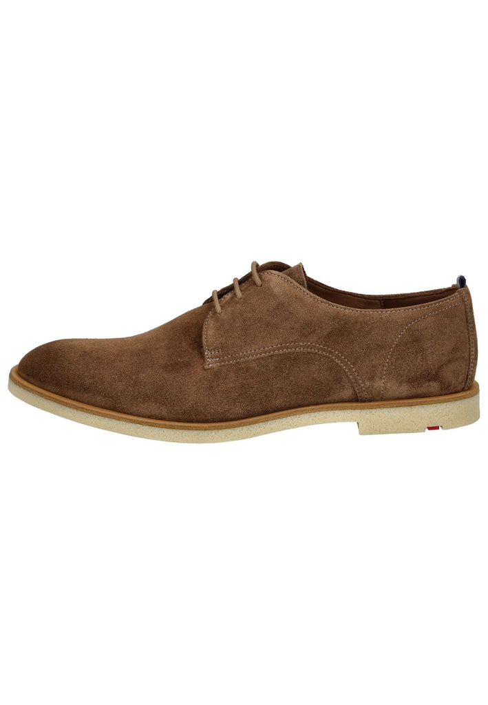 Halbschuhe LLOYD SELECTED Businessschuhe Veloursleder Chestnut