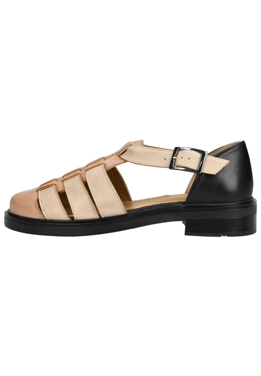 LLOYD SELECTED Sandalen Glattleder Creme