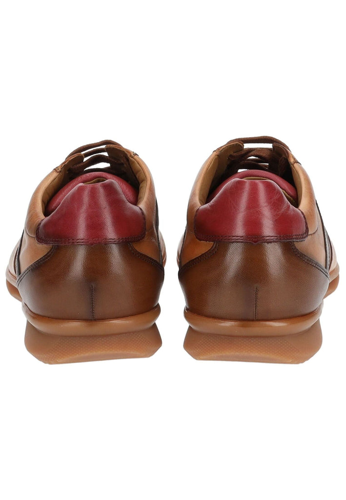 LLOYD SELECTED Sneaker Glattleder Cognac