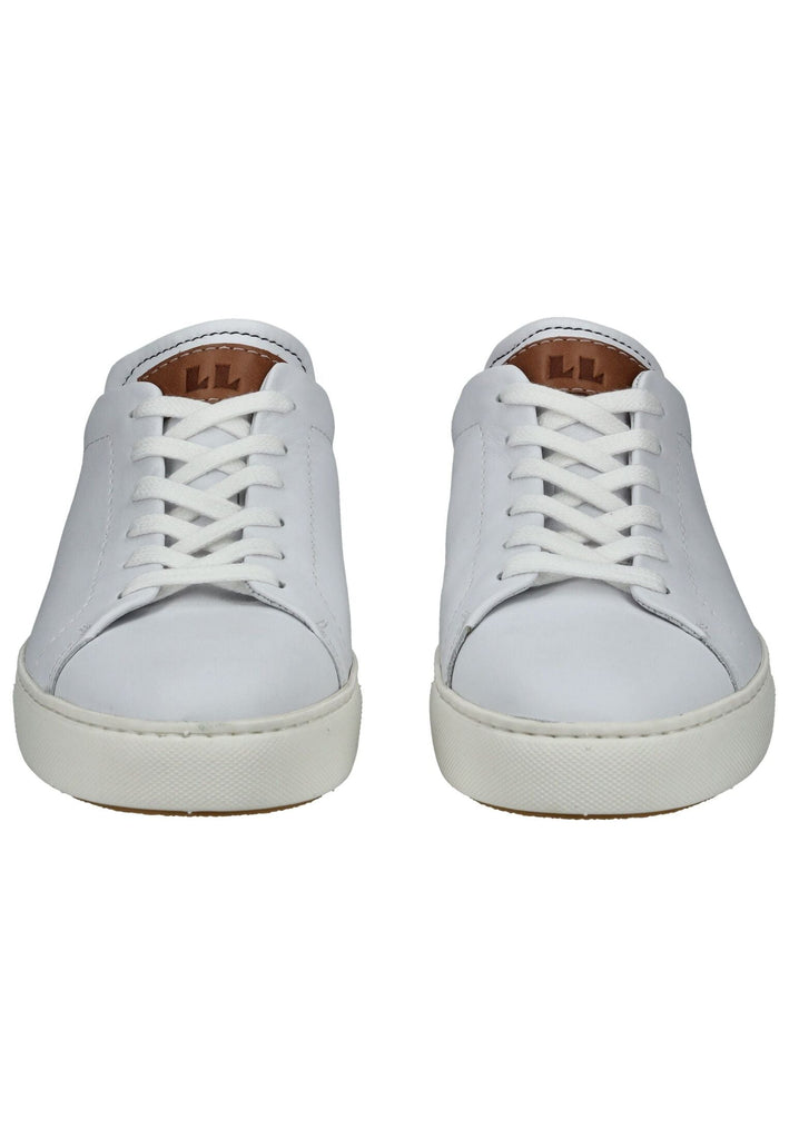 LLOYD SELECTED Sneaker Glattleder Weiß/Braun