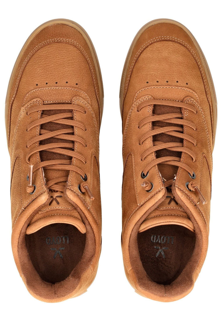 LLOYD SELECTED Sneaker Leder Hellbraun