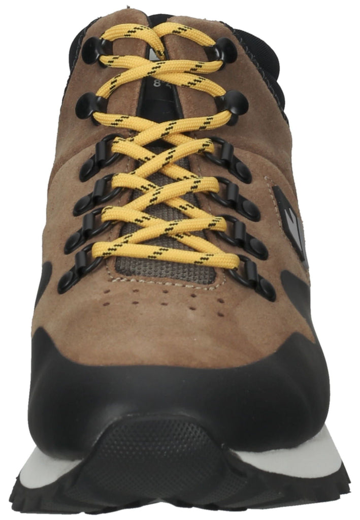 LLOYD SELECTED Sneaker Leder/Textil Schwarz/Braun