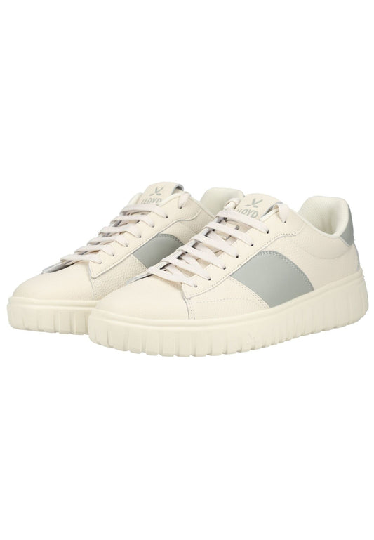 LLOYD SELECTED Sneaker Leder Weiß/Grau